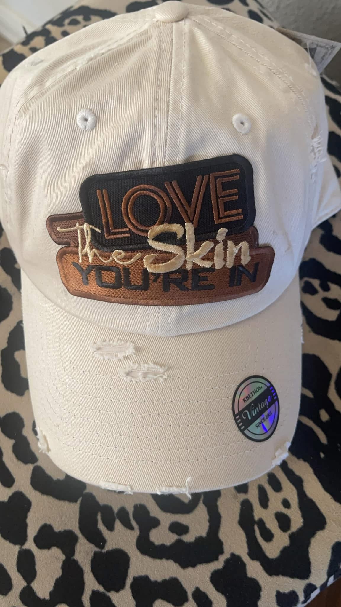 Love the Skin Your In Dad Cap