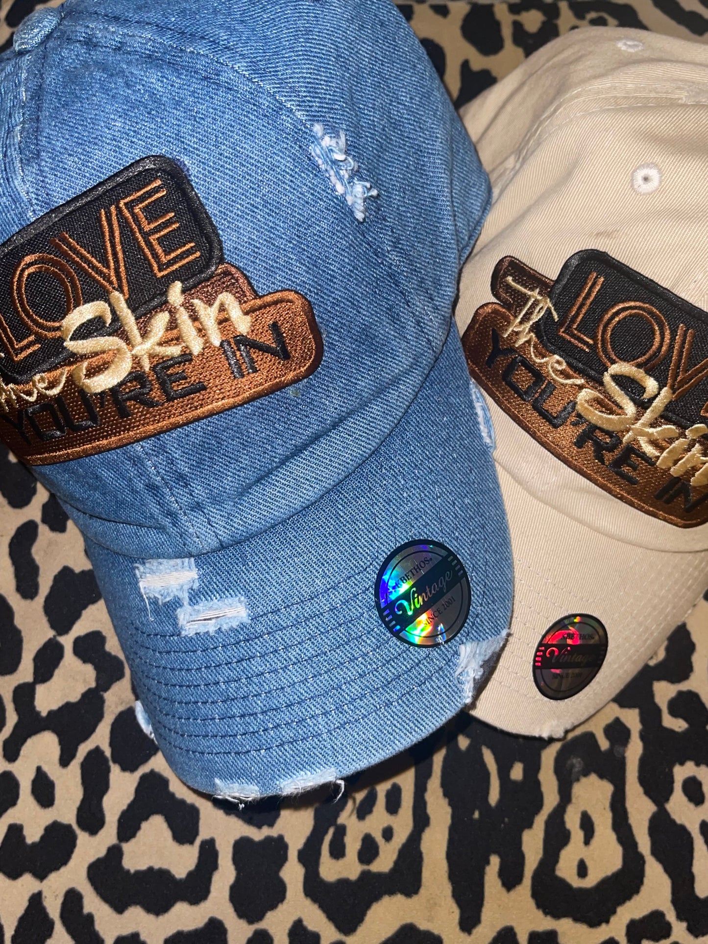 Love the Skin Your In Dad Cap